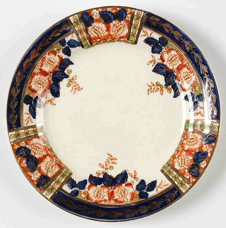 Windsor Derby Bread & Butter Plate by Thomas Hughes & Sons-1