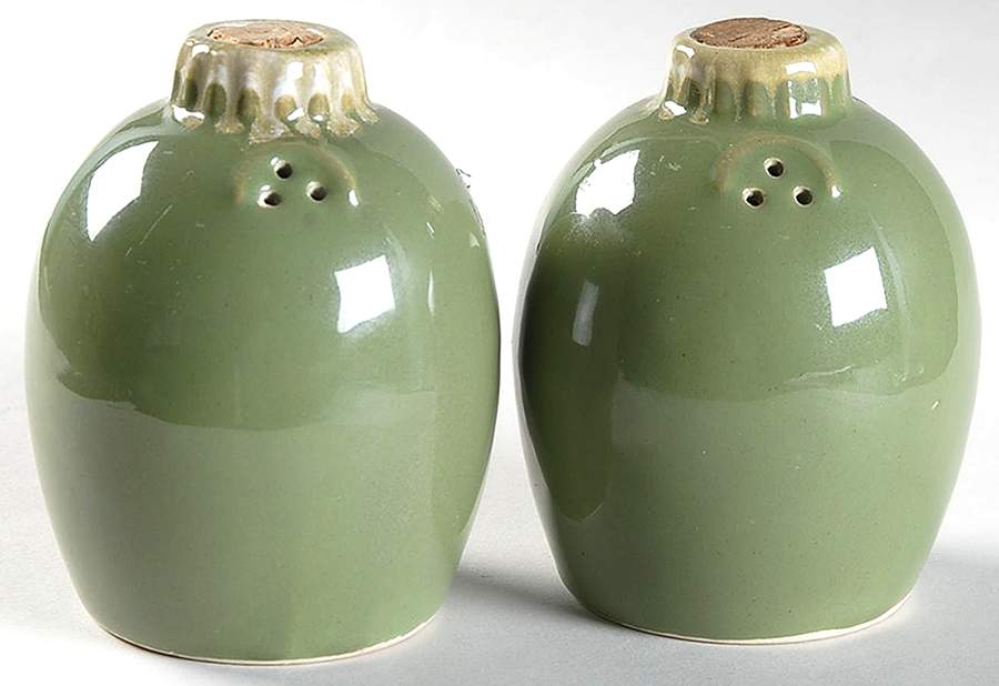 Avocado Salt & Pepper & Cork Stopper Tops by Hull-1