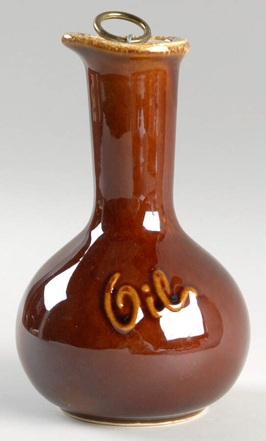 Brown Drip (House and Garden, Mirror Brown) Oil with Cork Stopper by Hull-1