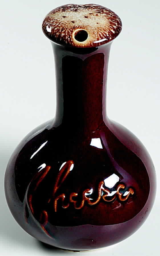Brown Drip (House and Garden, Mirror Brown) Cheese Shaker by Hull-1