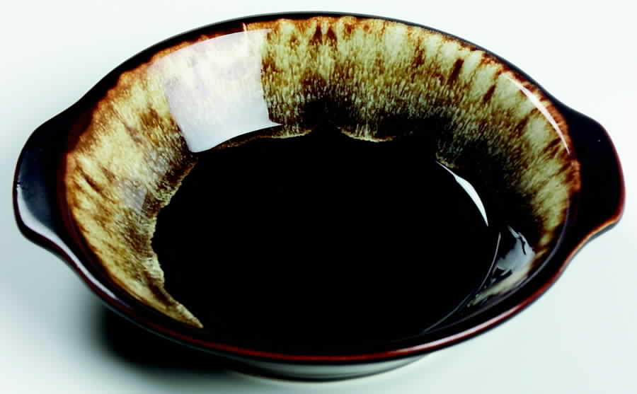 Brown Drip (House and Garden, Mirror Brown) Individual Baker by Hull-1