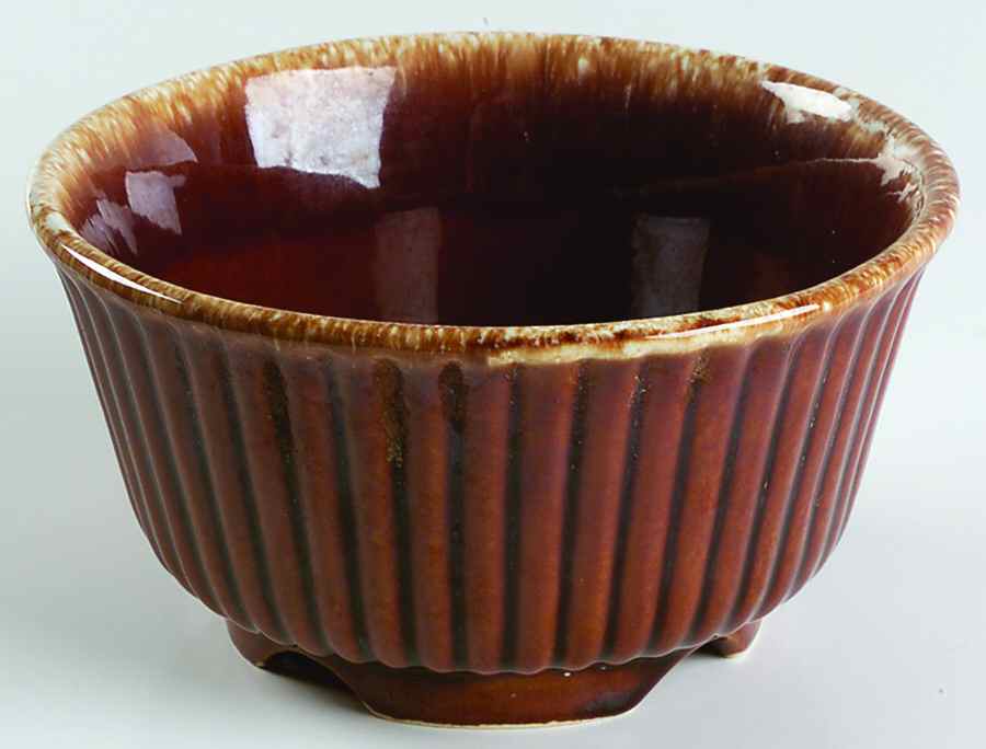 Brown Drip (House and Garden, Mirror Brown) 3" Planter by Hull-1