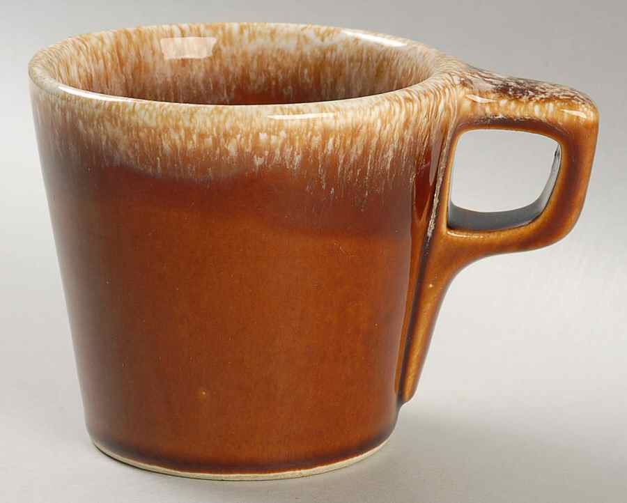 Brown Drip (House and Garden, Mirror Brown) Mug by Hull-1