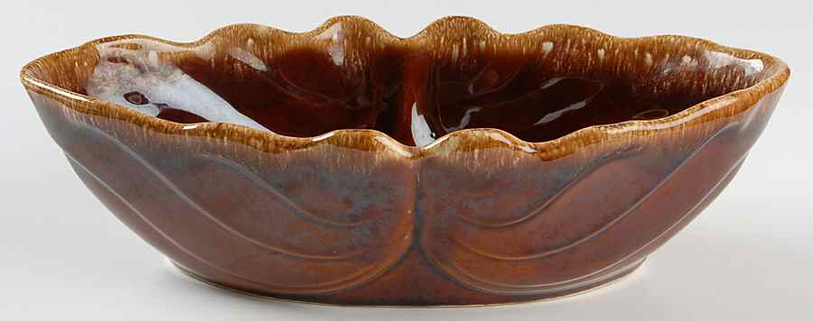 Brown Drip (House and Garden, Mirror Brown) 3" Planter by Hull-1
