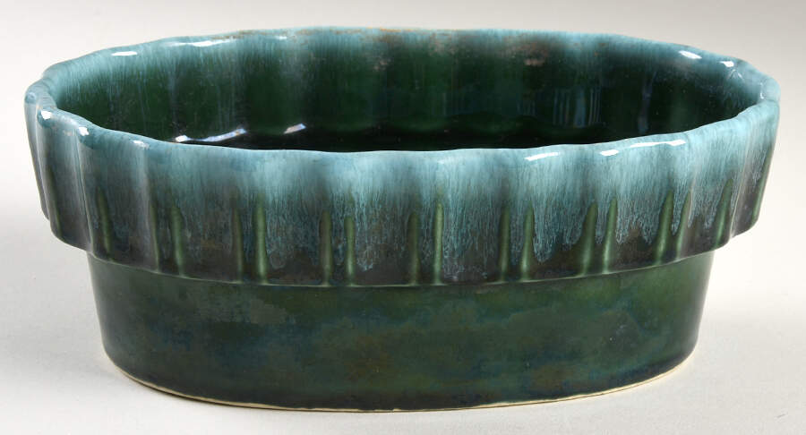 Green Agate 3" Planter by Hull-1