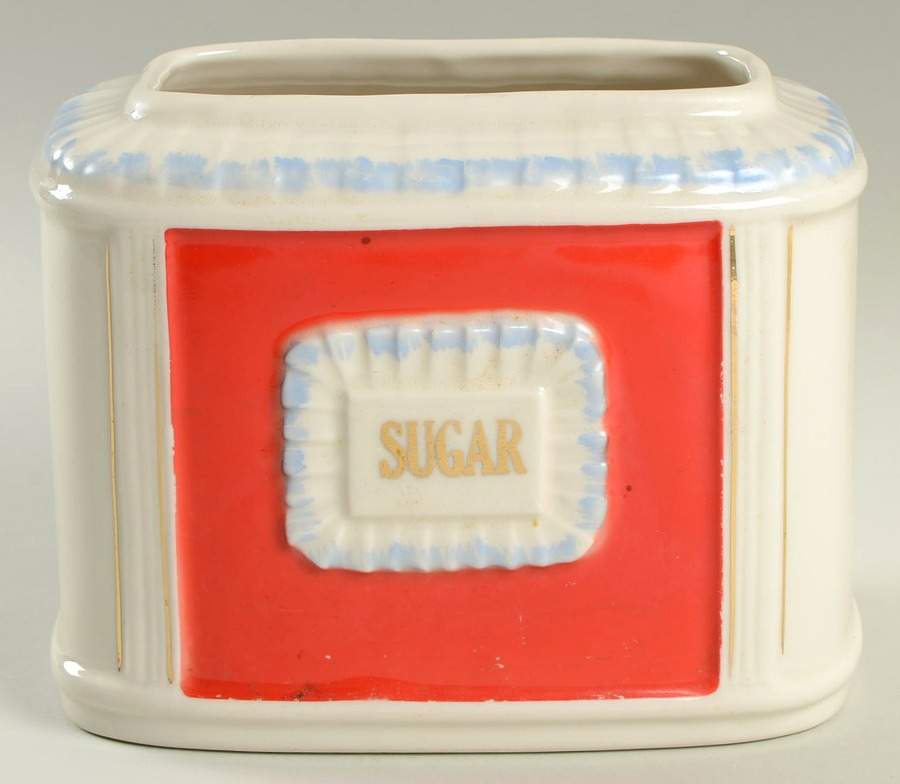 Little Red Riding Hood Sugar Canister No Lid by Hull-1