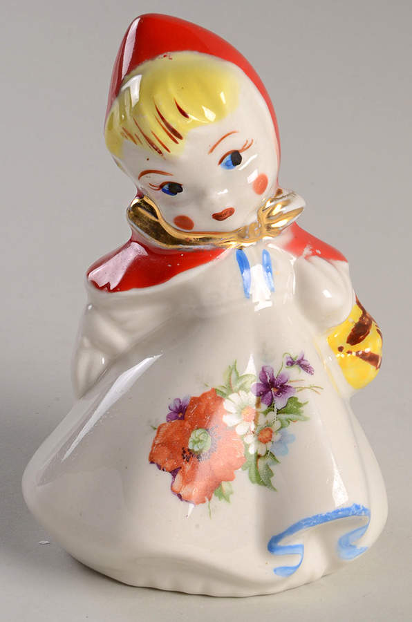Little Red Riding Hood Tall Pepper Shaker by Hull-1