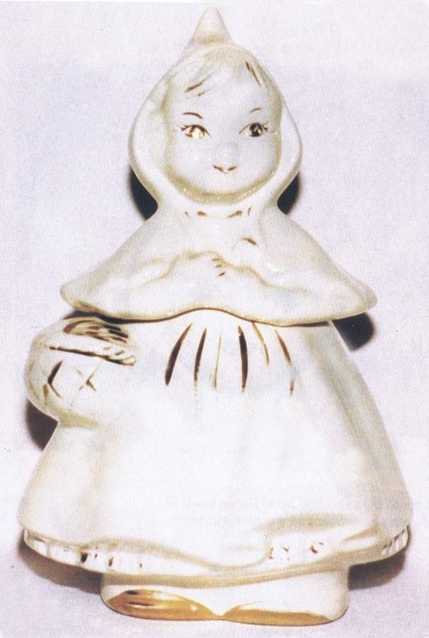 Little Red Riding Hood Cookie Jar & Lid by Hull-1