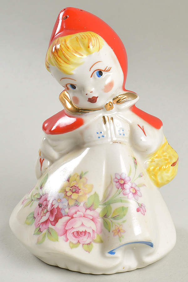 Little Red Riding Hood Tall Salt Shaker by Hull-1