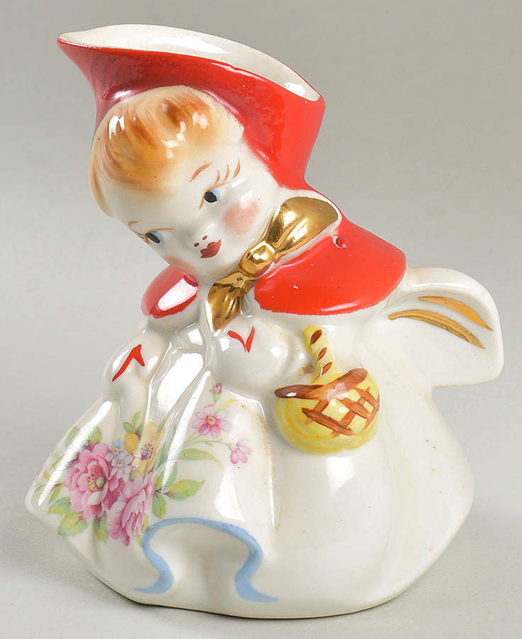Little Red Riding Hood Creamer by Hull-1