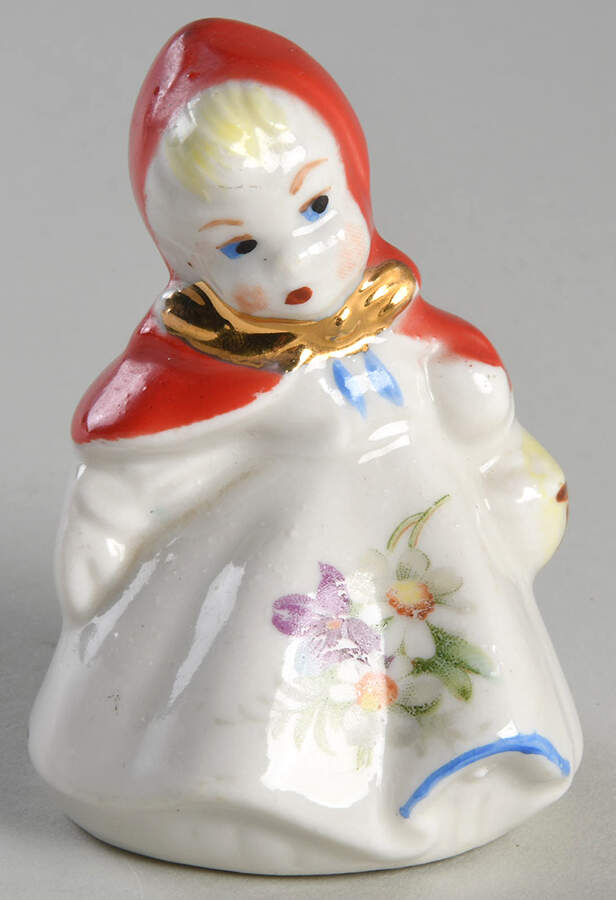 Little Red Riding Hood Salt Shaker by Hull-1