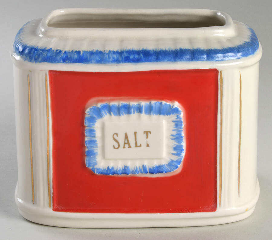 Little Red Riding Hood Salt Canister No Lid by Hull-1