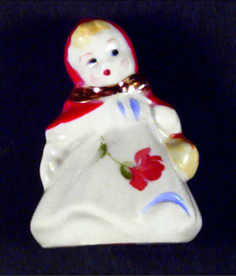 Little Red Riding Hood Pepper Shaker by Hull-1