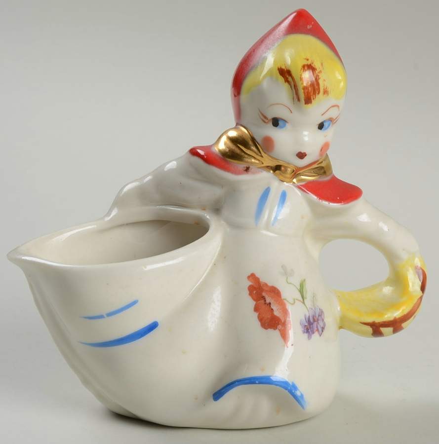 Little Red Riding Hood Creamer by Hull-1