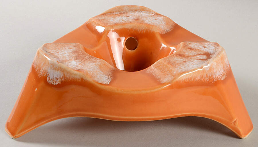 Tangerine China Warmer Stand by Hull-1