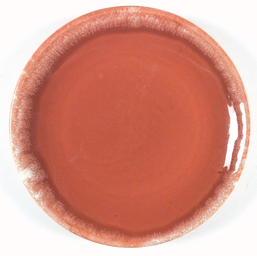 Tangerine Dinner Plate by Hull-1
