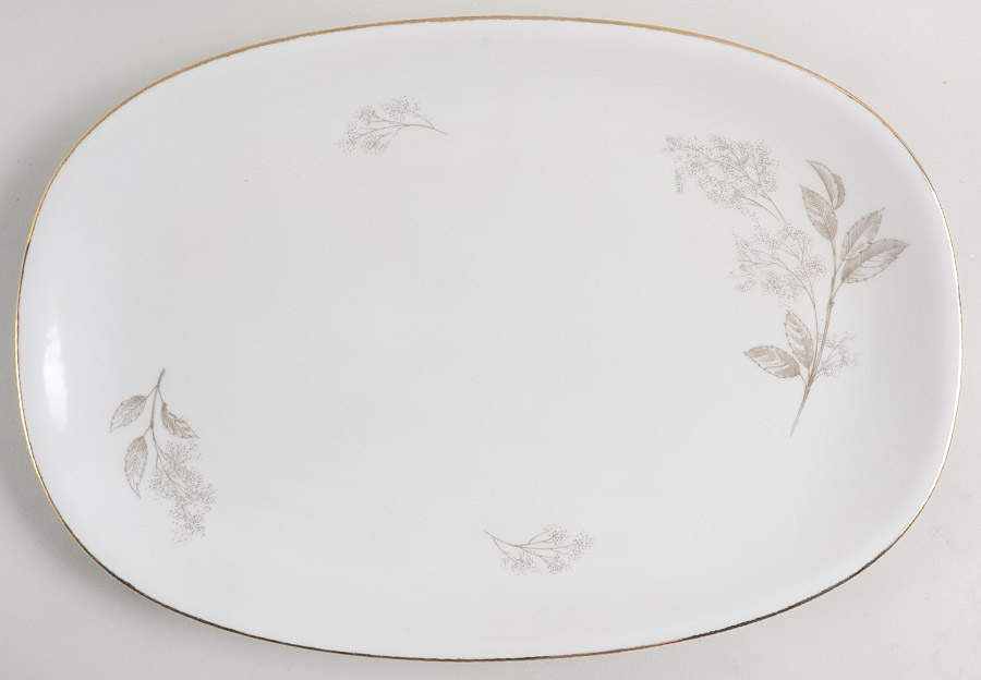 2382 14" Oval Serving Platter by Hutschenreuther-1
