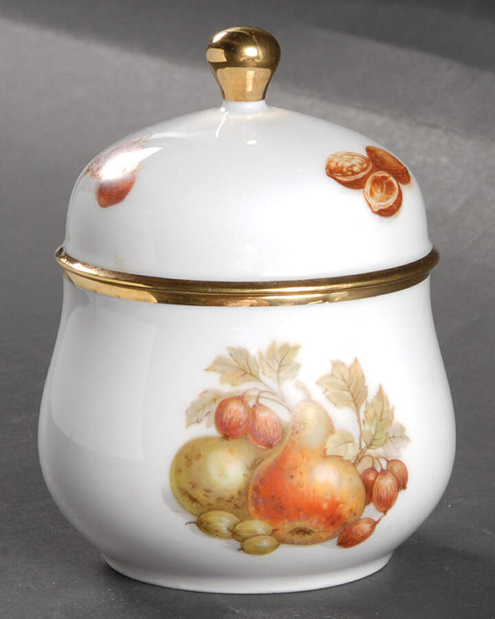5025 Sugar Bowl & Lid by Hutschenreuther-1