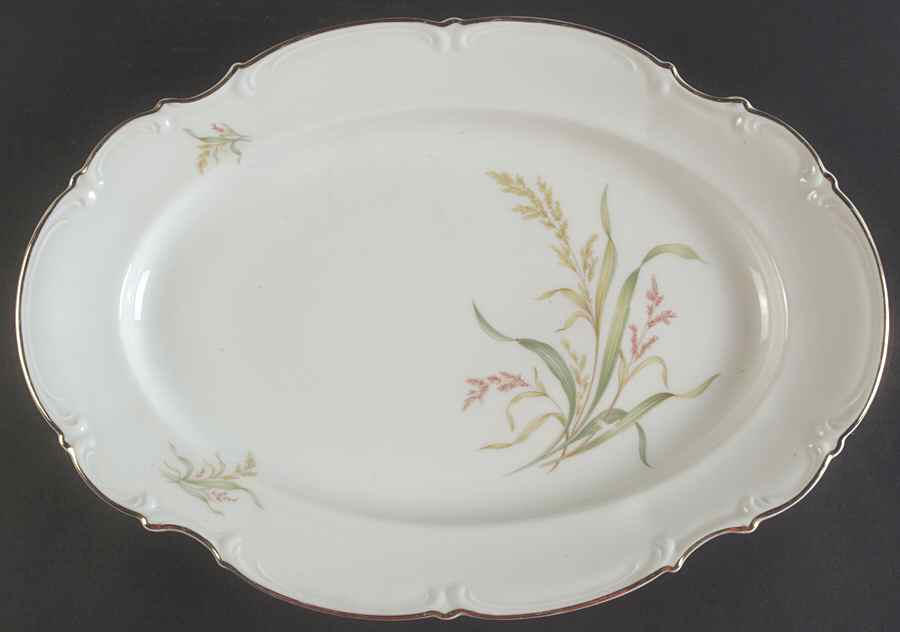 8578 15" Oval Serving Platter by Hutschenreuther-1