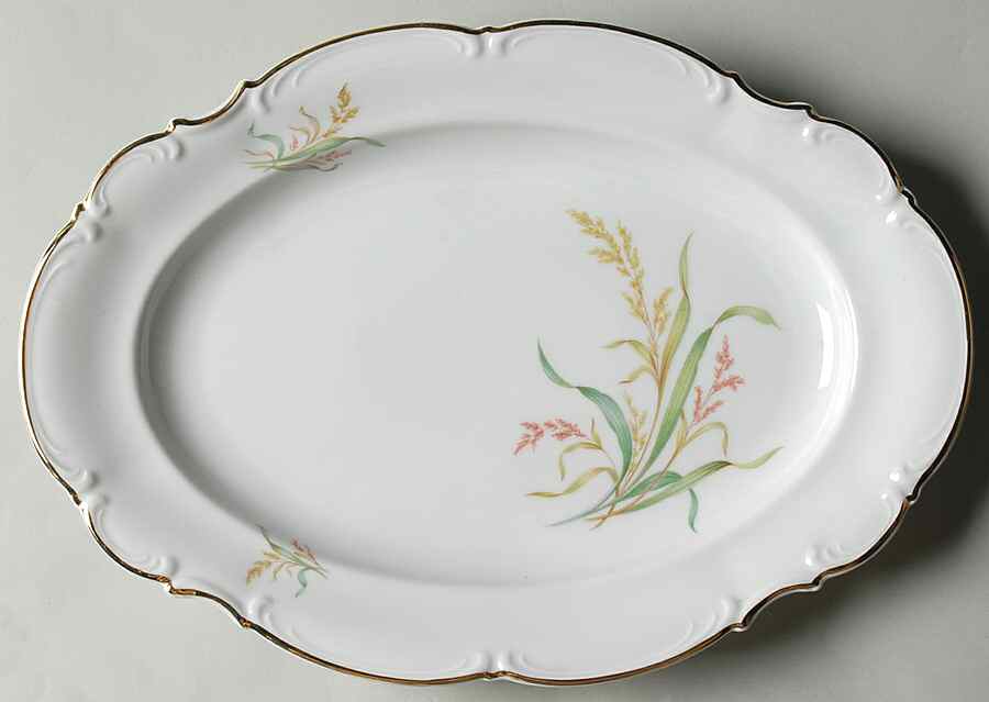 8578 12" Oval Serving Platter by Hutschenreuther-1