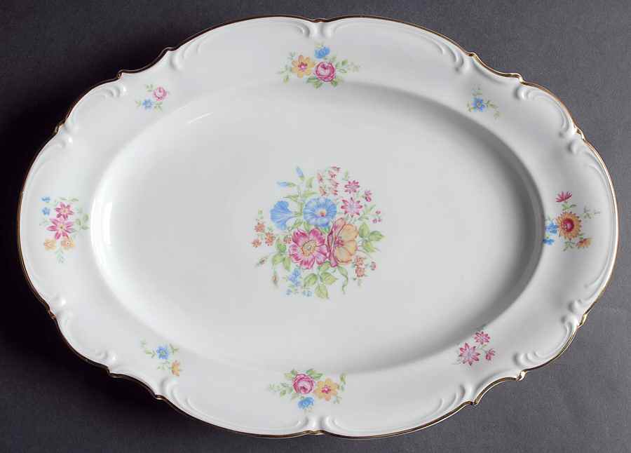 9039 12" Oval Serving Platter by Hutschenreuther-1