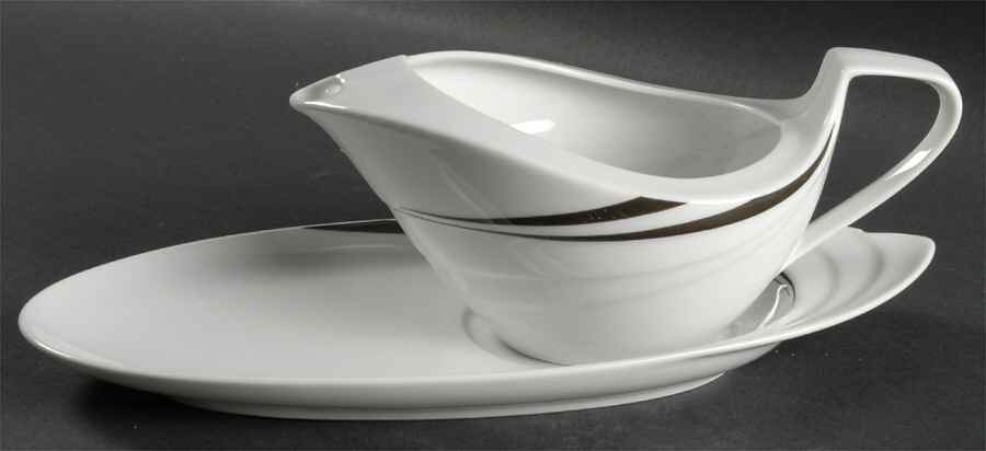 Accent Gravy Boat & Underplate by Hutschenreuther-1