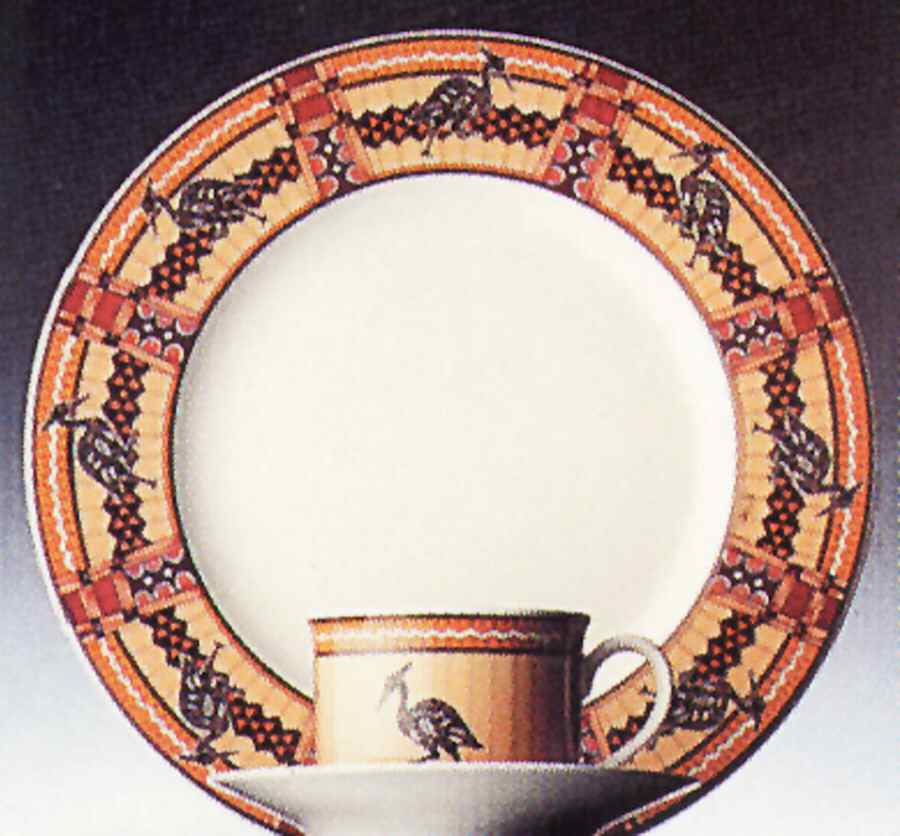 Afrique Dinner Plate by Hutschenreuther-1
