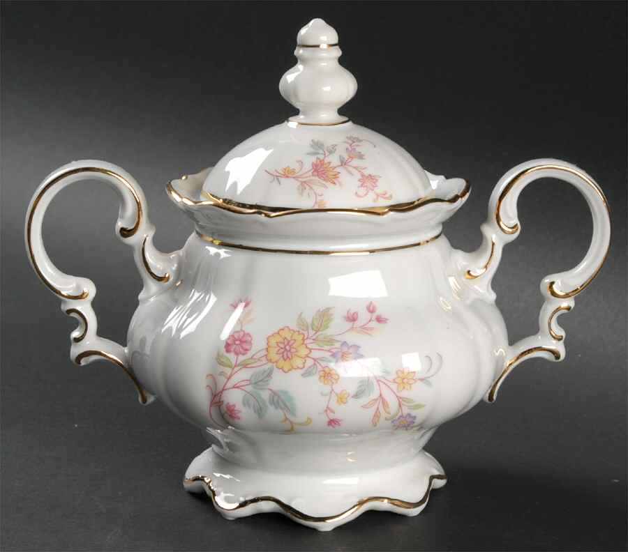 The Afton Sugar Bowl & Lid by Hutschenreuther-1