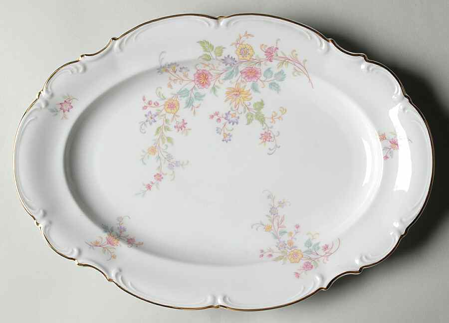 The Afton 12" Oval Serving Platter by Hutschenreuther-1