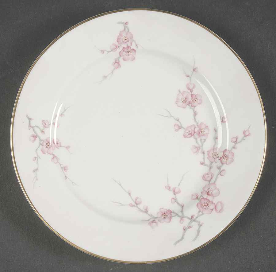 Almond Blossom (Rim) Bread & Butter Plate by Hutschenreuther-1