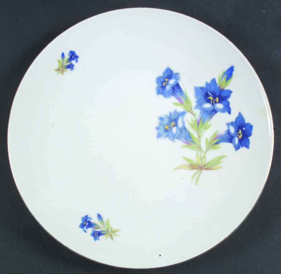 Alpine Bell Dinner Plate by Hutschenreuther-1
