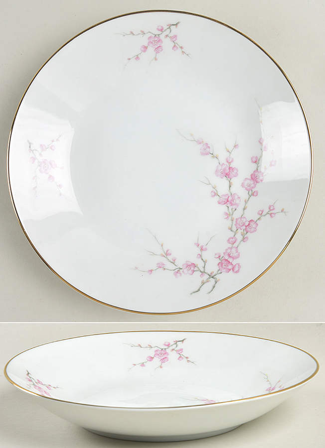 Almond Blossom (Coupe) Coupe Soup Bowl by Hutschenreuther-1