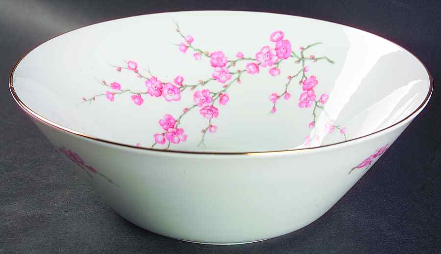 Almond Blossom (Coupe) 8" Round Vegetable Bowl by Hutschenreuther-1