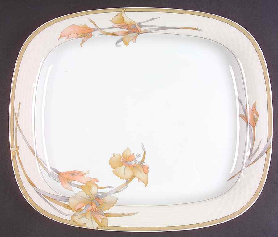 Alcazar 13" Oval Serving Platter by Hutschenreuther-1