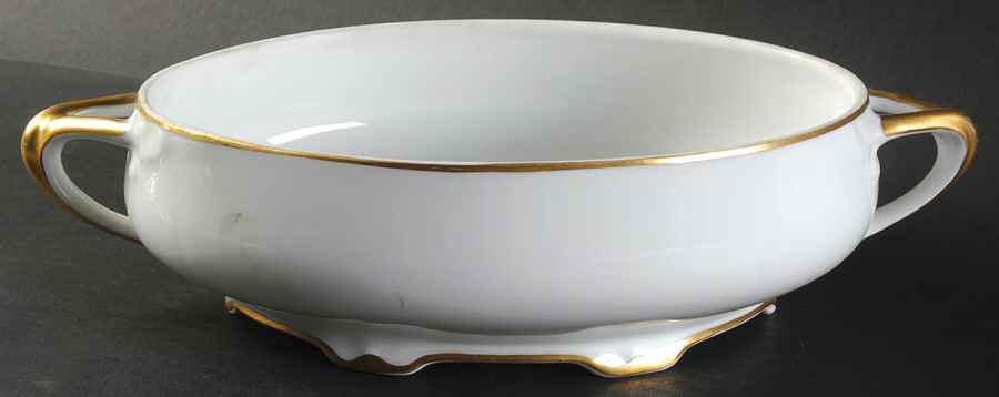 Alice (Gold Trim) Oval Vegetable No Lid by Hutschenreuther-1