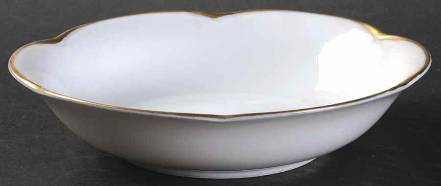 Alice (Gold Trim) Coupe Cereal Bowl by Hutschenreuther-1