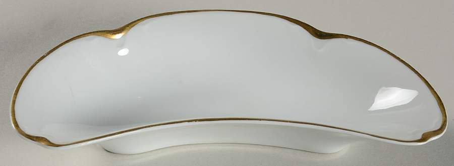 Alice (Gold Trim) Bone Dish by Hutschenreuther-1