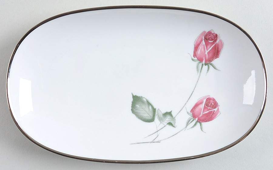 American Beauty (Platinum Trim, Sissi) Relish by Hutschenreuther-1