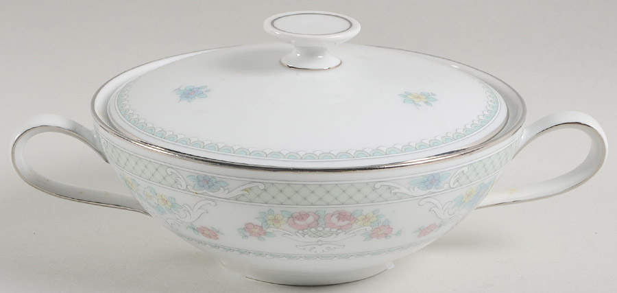 Antoinette Sugar Bowl & Lid by Hutschenreuther-1