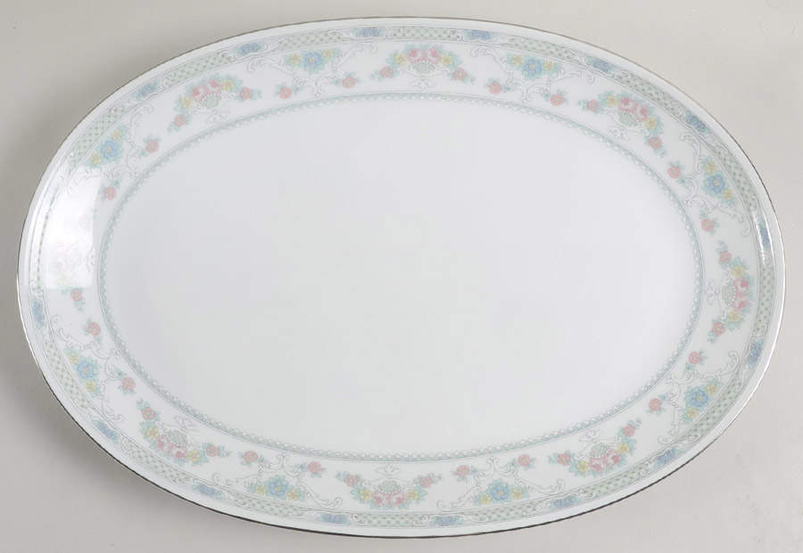 Antoinette 15" Oval Serving Platter by Hutschenreuther-1