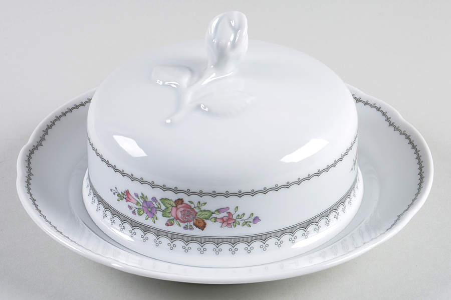 Arabella Round Covered Butter by Hutschenreuther-1
