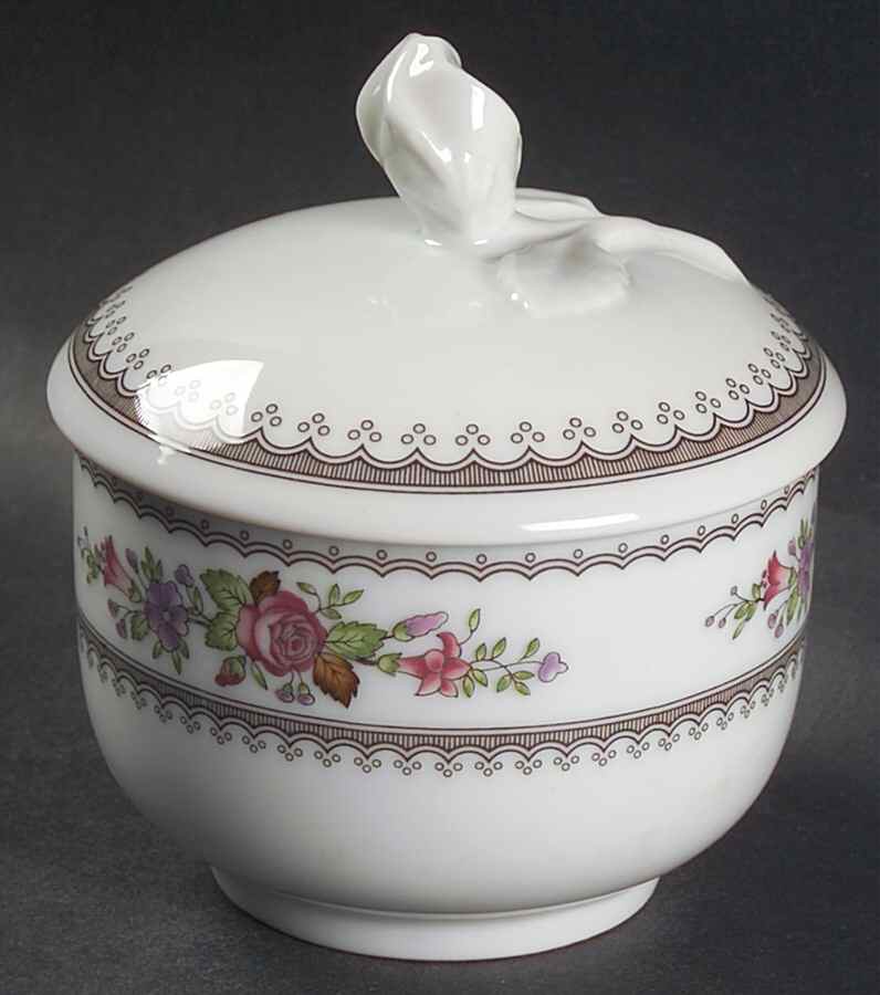 Arabella Sugar Bowl & Lid by Hutschenreuther-1