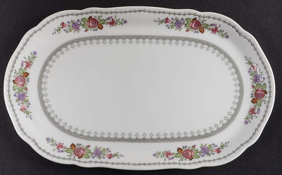 Arabella Tray for Creamer & Sugar with Lid by Hutschenreuther-1