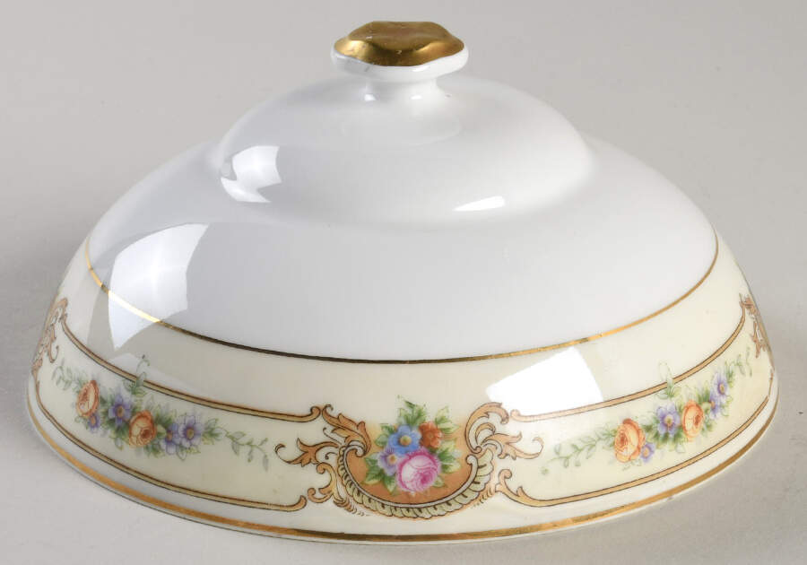 The Ascot Lid for Round Butter by Hutschenreuther-1