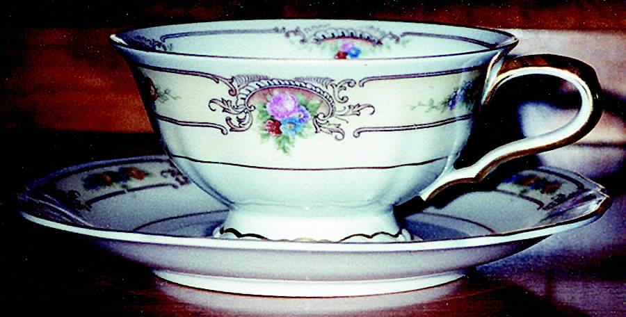 The Ascot Footed Cup & Saucer Set by Hutschenreuther-1
