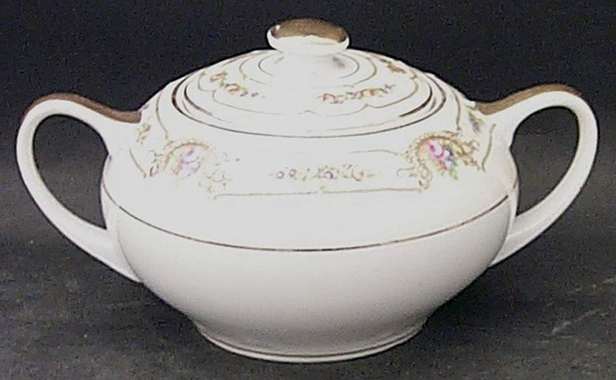 The Ascot Sugar Bowl & Lid by Hutschenreuther-1