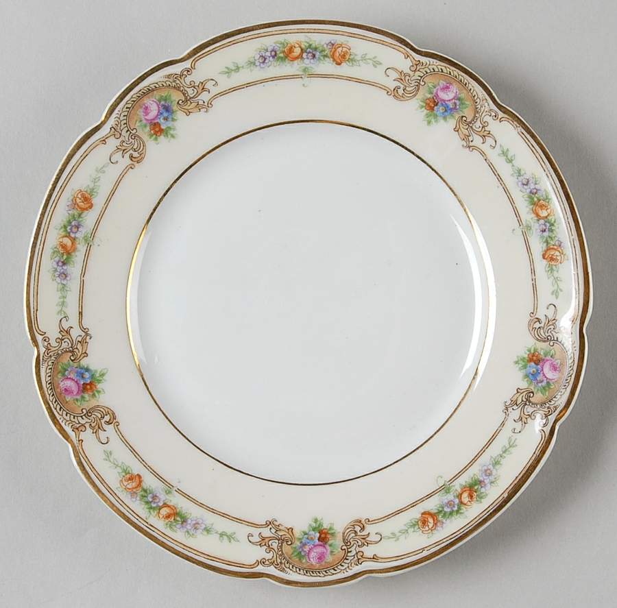 The Ascot Bread & Butter Plate by Hutschenreuther-1