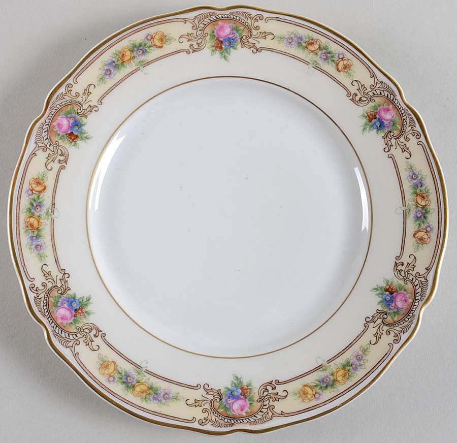 The Ascot Salad Plate by Hutschenreuther-1