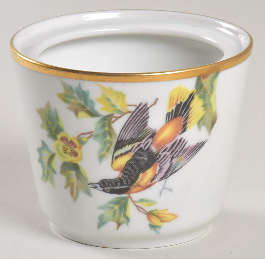 Audubon Bird Mini Sugar Bowl No Lid by Hutschenreuther-1