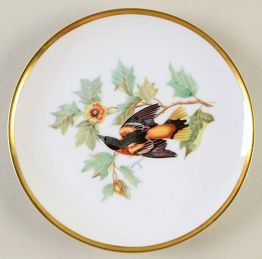 Audubon Bird Salad Plate by Hutschenreuther-1